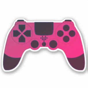 Sticker Jeux vidéo de contrôleur de jeu Gamer Nerd