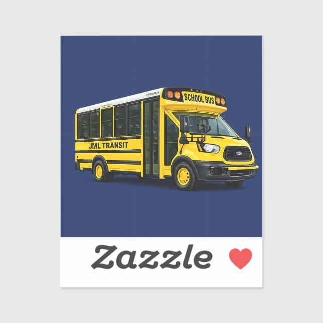 Sticker JML Transit; Logo (Feuille)