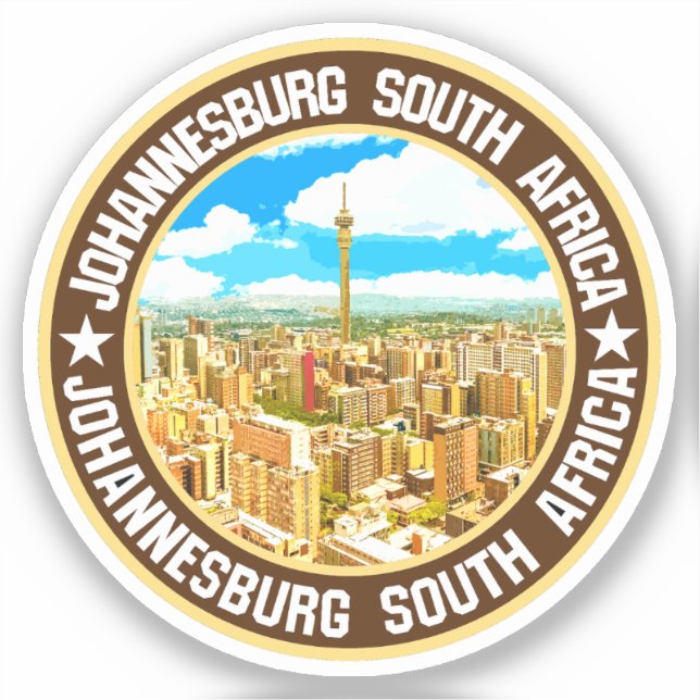 Sticker Johannesburg (Recto)