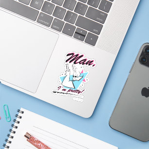 Sticker Johnny Bravo - Homme Je suis assez Retro Graphic