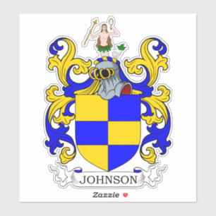 Sticker Johnson Family Crest