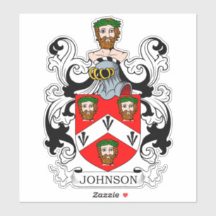 Sticker Johnson Family Crest