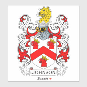Sticker Johnson Family Crest