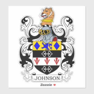 Sticker Johnson Family Crest