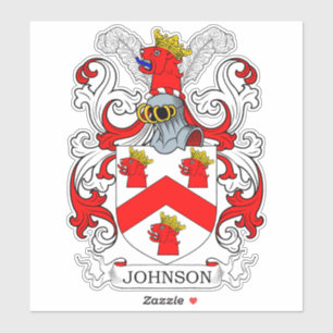 Sticker Johnson Family Crest