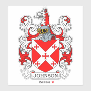 Sticker Johnson Family Crest