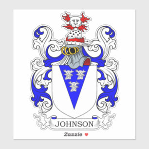 Sticker Johnson Family Crest