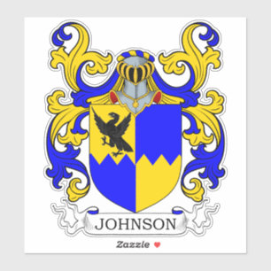 Sticker Johnson Family Crest