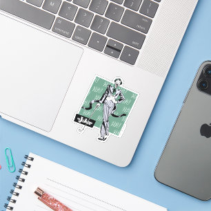 Sticker Joker Avec Golf Club