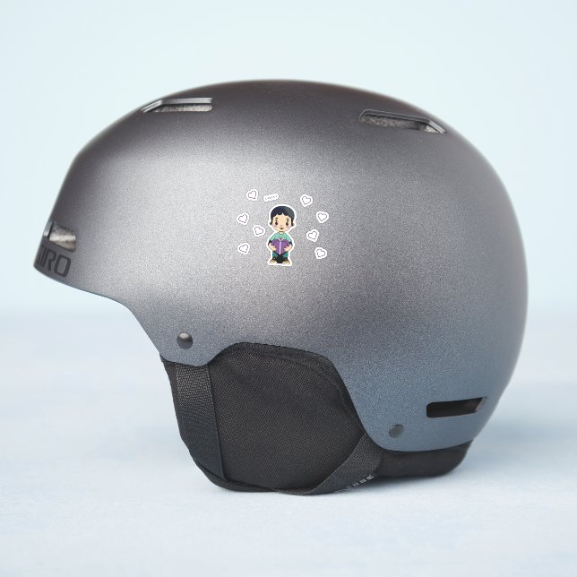 Sticker Joli garçon Kiss (Côté casque)