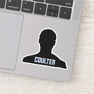 Sticker Joueur Sport Silhouette personnalisée
