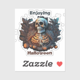 Sticker Jouir d'Halloween