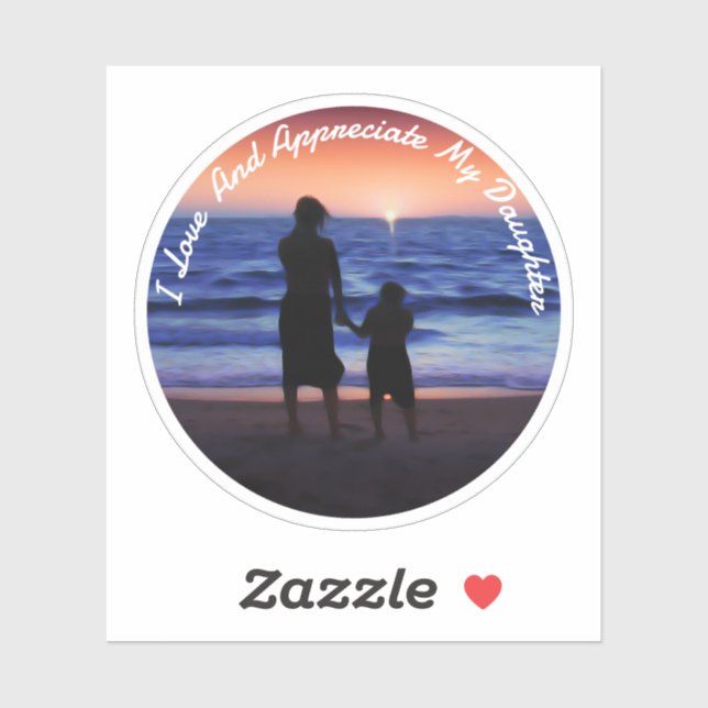 Sticker Jour de la fille (Feuille)