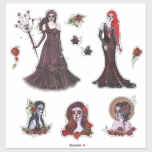 Sticker Jour des filles mortes par Renee Lavoie