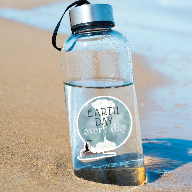 Sticker Jour des terres chaque pingouin (Créateur téléchargé)