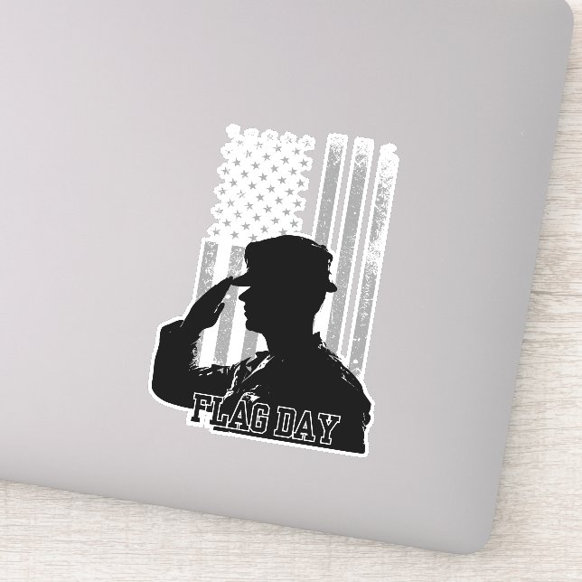 Sticker Jour du drapeau (Détail)