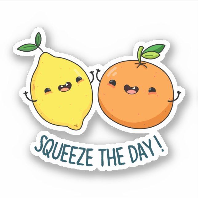 Sticker Jour Pun Fruit Positif (Devant)