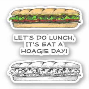 Sticker Journée du sandwich géant