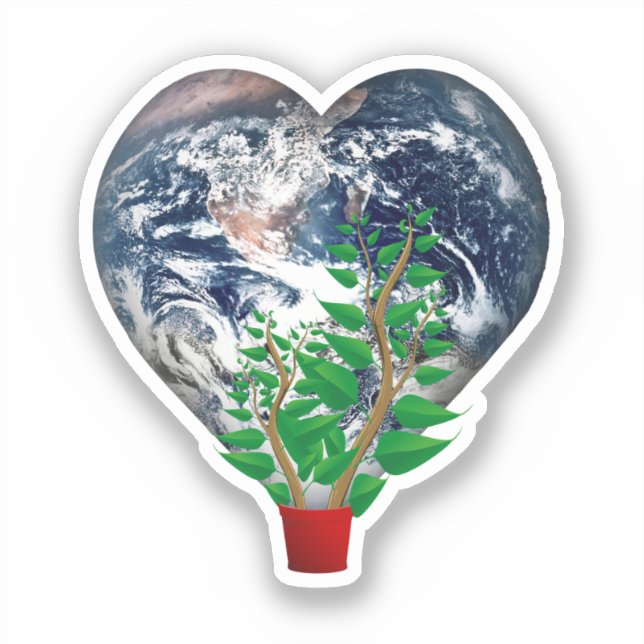Sticker Journée mondiale de l'environnement (Recto)