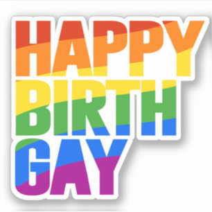 Sticker Joyeux Birthgay