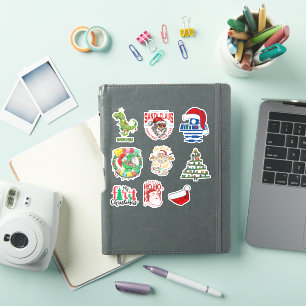 Sticker 💚 Joyeux Grinchmas   T-shirt de Noël drôle   Vaca