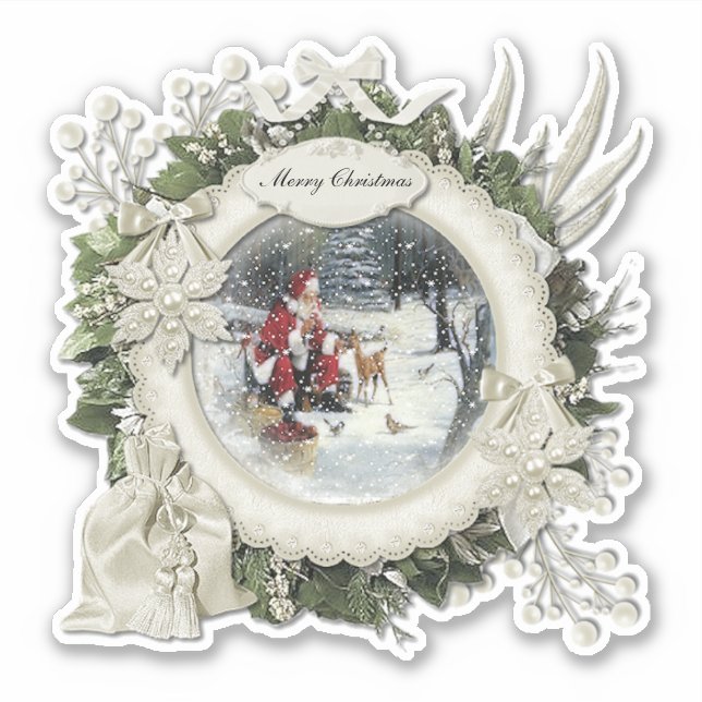 Sticker Joyeux Noël (Devant)