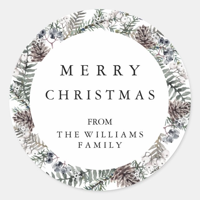 Sticker Joyeux Noël (Devant)