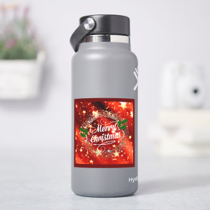 Sticker Joyeux Noël étincelant et brillant