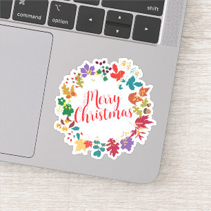 Sticker Joyeux Noël Halloween Nouvel An