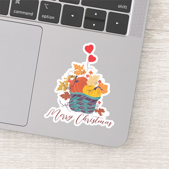 Sticker Joyeux Noël Halloween Nouvel An (Détail)