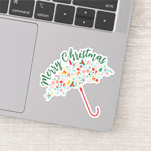 Sticker Joyeux Noël Halloween Nouvel An