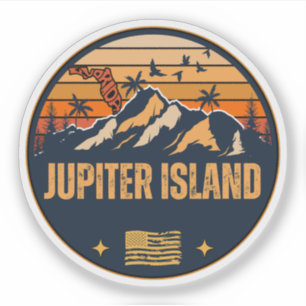 Sticker Jupiter Island, Floride 