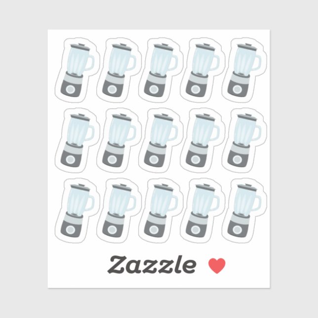 Sticker Jus de fruits Smoothie Jus de boisson saine et pla (Feuille)