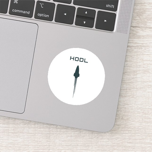Sticker Juste Hodl (Détail)