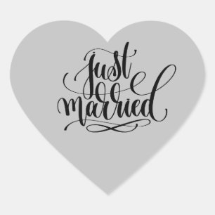Sticker juste marié