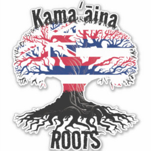 Sticker KamaGina ROOTS