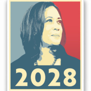 Sticker Kamala Harris 2028 Hope