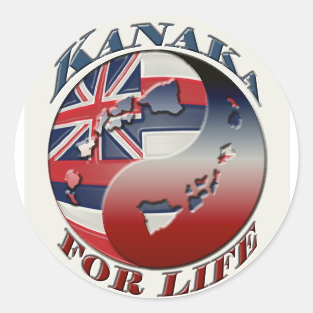 Sticker Kanaka For Life (Devant)