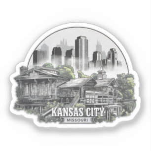 Sticker Kansas City Missouri USA