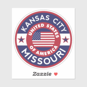 Sticker KANSAS, Missouri