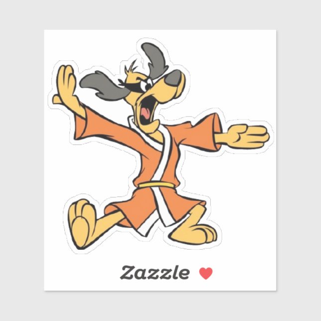 Sticker Karate Dog (Feuille)