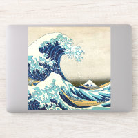 Katsushika Hokusai - La Grande vague au large de K