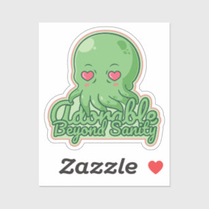 Sticker Kawaii Cthulhu