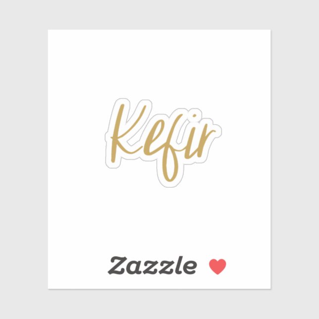 Sticker Kefir (Feuille)