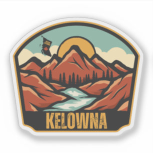 Sticker Kelowna (Colombie-Britannique)