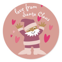 sticker Kerstman