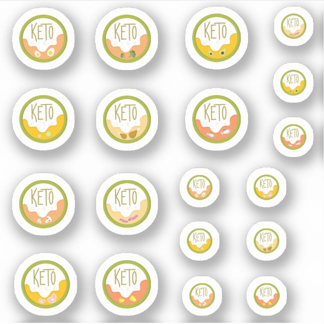 Sticker keto (Devant)