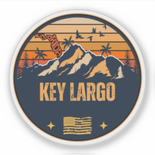 Sticker Key Largo, Floride