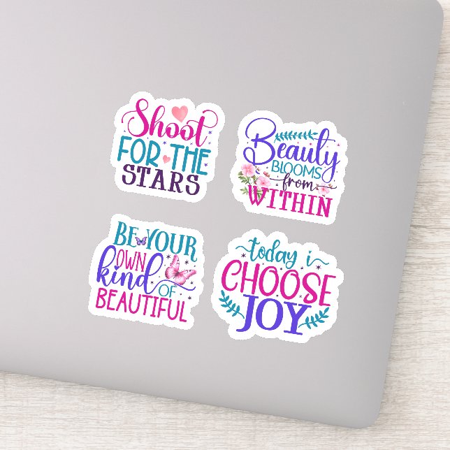 Sticker KIds Inspirationnel Et Motivationnel (Détail)