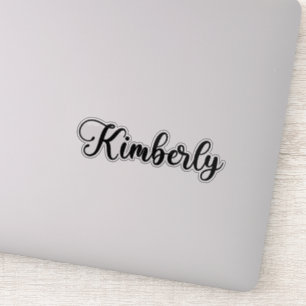 Sticker Kimberly Name - Calligraphie manuscrite